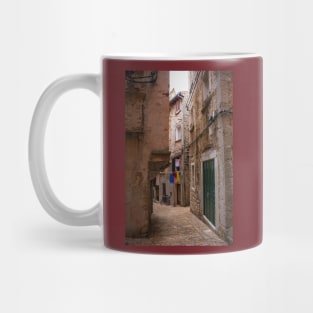 Back Street in Rovinj Old Town, Croatia Mug